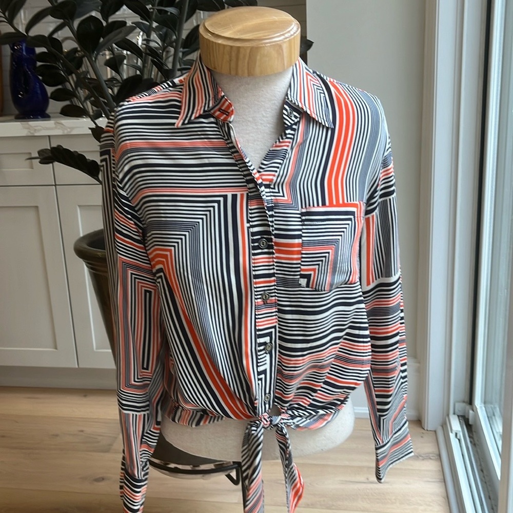 EUC Trina Turk silk blouse